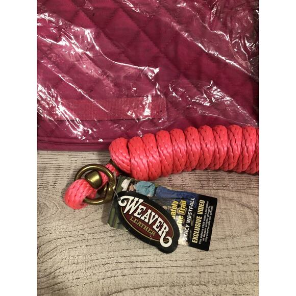 Perri’s Everyday Saddle Pad Poly fill Flannel Quilted Weather Weaver Rope - Picture 6 of 8